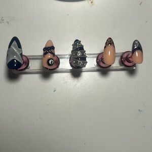 Hand made press on nails